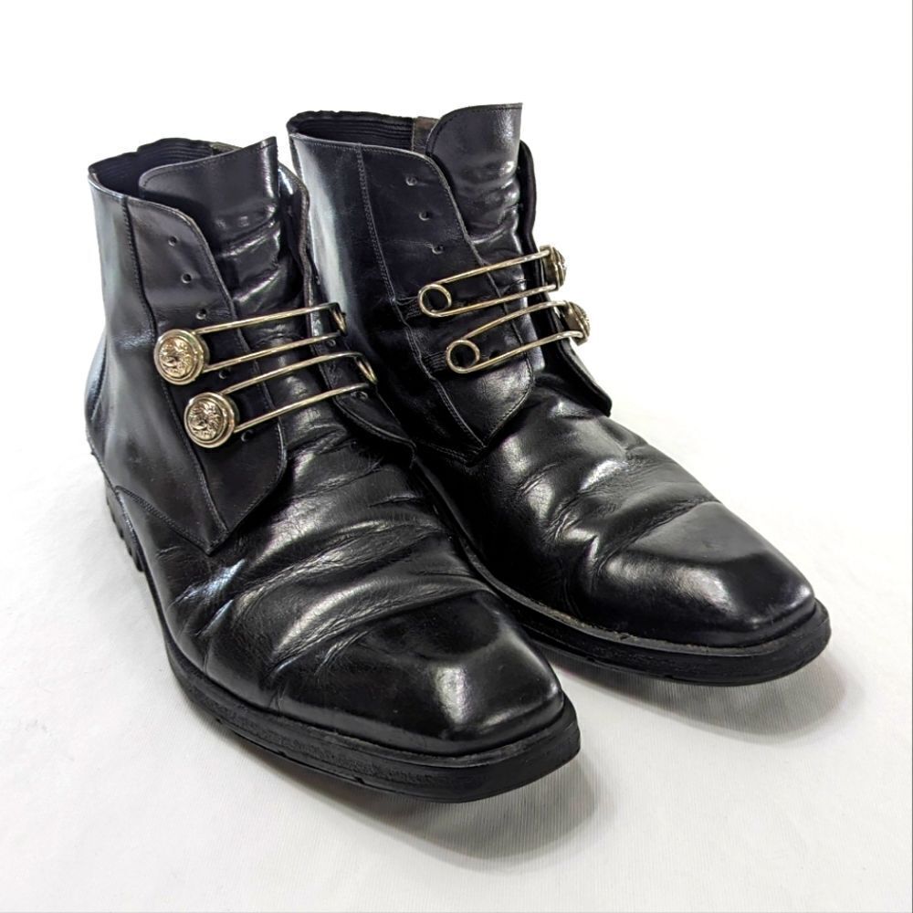 GIANNI VERSACE 1100 Pin Snap Boot - Picture 2 of 12